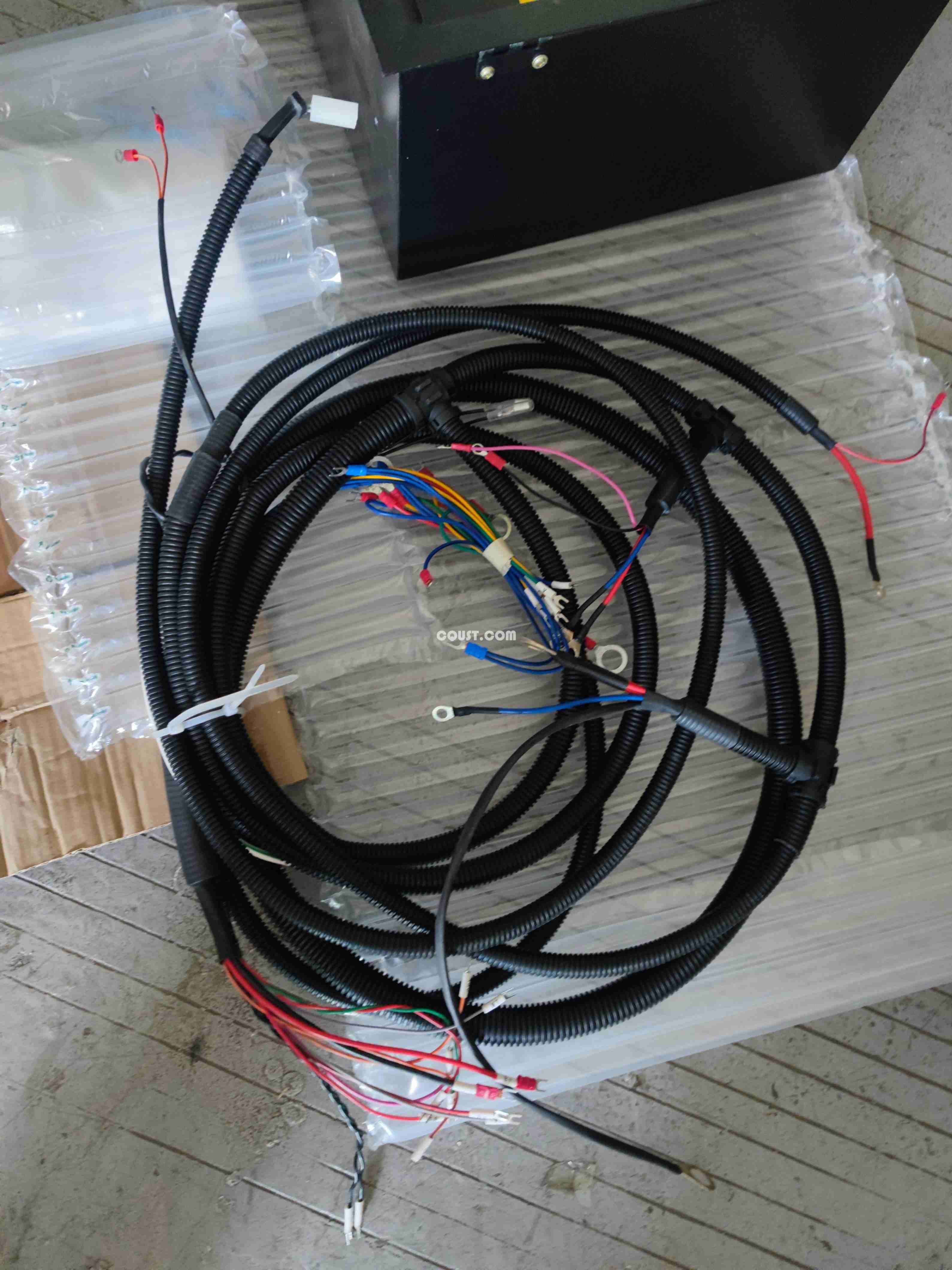 适配康明斯kta19发电机组 500kva 控制箱总成带线束